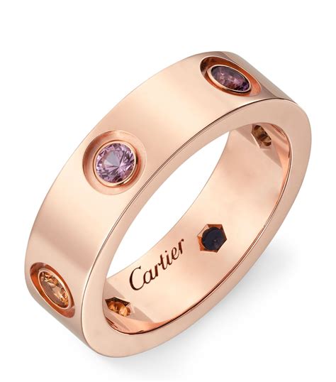 cartier love ring rainbow|cartier love ring price euro.